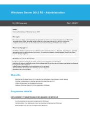 Programme Windows Server 2012 R2 - Administration.pdf