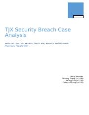 TJX Security Breach Case Analysis- Final Project.docx