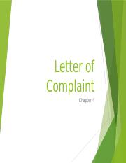 4 - Complaint and Enquiries.pptx