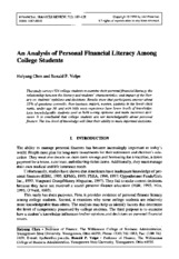 An_Analysis_of_Personal_Financial_Lit_Among_College_Students