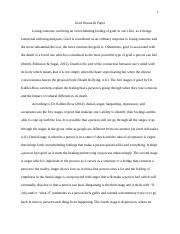college essay about death of a loved one