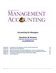Accounting - Questions & Answers - Final
