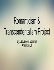 Romanticism & Transcendentalism Project.pdf