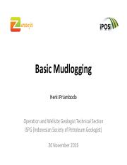 Basic Mudlogging (presentation)(1)