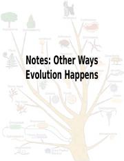 Student Notes_ Other Ways Evolution Happens.pptx