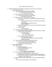 Msc Hst 68 Midterm Study Guide