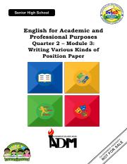 EAPP_q2_mod3_Writing Various Kinds of Position Paper.pdf