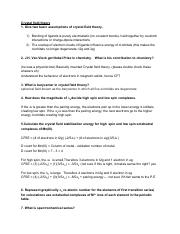 Chm231 EXTRA questions.pdf