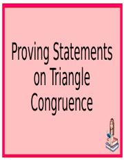 3rd Quarter_W7_Proving Statements on Triangle Congruence.pptx