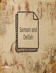 Presentation_Myth_Samson_and_Delilah