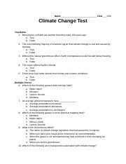 Climate Change Test.docx
