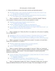 PSY 280, QUIZ 1 STUDY GUIDE.docx