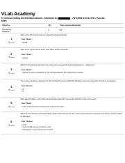 VLab 3M Clinical Coding and Reimbursement Quiz.docx