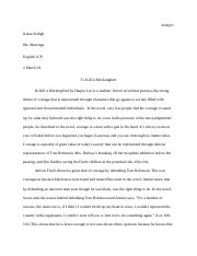 to kill a mockingbird essay.docx
