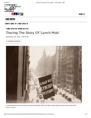 Sebastian Blaszczyk - Tracing The Story Of 'Lynch Mob' _ Code Switch _ NPR.pdf