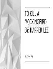 To Kill A Mockingbird.pptx