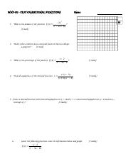Test #2 - Rational Functions2010.doc