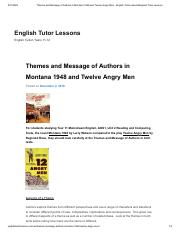 Themes and Message of Authors in Montana 1948 and Twelve Angry Men.pdf