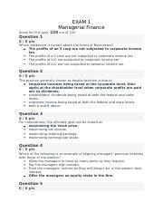 Managerial Finance (EXAM 1).docx