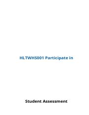 HLTWHS001 Assignment.docx