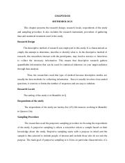 sample of research locale in research paper