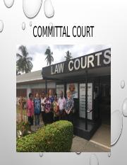 8.0 District Committal Courts.pptx