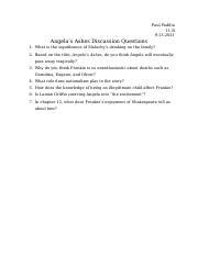 Angela's Ashes Discussion Questions.docx