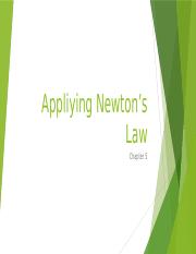 Topic-5-Applying Newton s Law.pptx