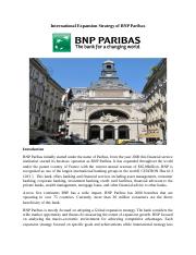 International Expansion strategy of BNP Paribas final (1).docx