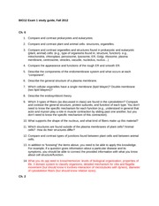 BIO12 Exam 1 study guide