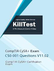 CS0-001 CompTIA CySA+ Free Questions V11.02.pdf