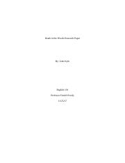 Research_Paper_on_Death_in_the_Woods