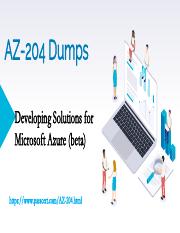 Azure Developer exam AZ-204 Dumps.pdf