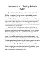 Saving Private Ryan Essay GD.docx