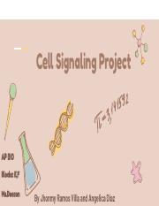 Cell Signaling Project.pdf