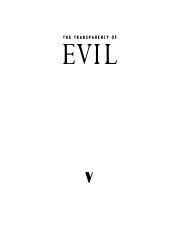 Jean Baudrillard, James Benedict - The Transparency of Evil_ Essays on Extreme Phenomena-Verso (1993