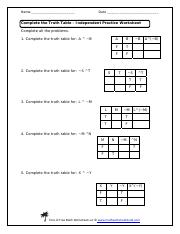 Truth table WS  yes.pdf