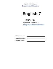 ENGLISH7-Q4-W2-Interpersonal-Communication.PDF
