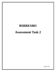 BSBRES801 Ass 2.docx