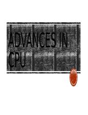 CPU Advancements.pptx