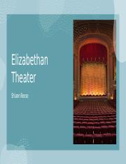 Elizabethan Theater .pptx