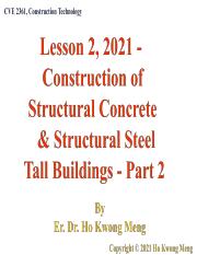 Lesson 2, 2021 - Construction of Structural Concrete & Structural Steel Tall Buildings - Part 2.pdf
