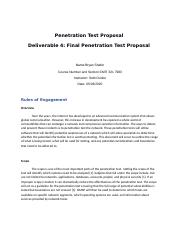 Final Penetration Test Proposal.docx - Penetration Test 