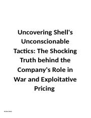 Uncovering Shell.docx