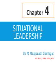 Situatiolnal Leadership - class.pptx