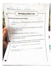 Managing patient care ticket to class.pdf