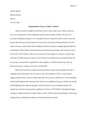 Argumentative Essay on Andrew Jackson rvssd.docx