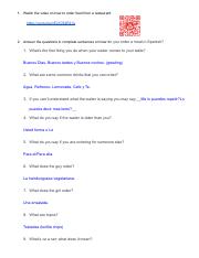 ch4 video and questions on how to order food on a restaurant.pdf