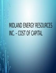 FIN 555 Case_2 Midland Energy Presentation