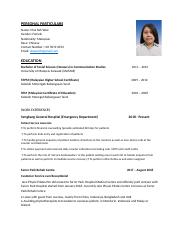 Chai Kah Wee - Resume.docx